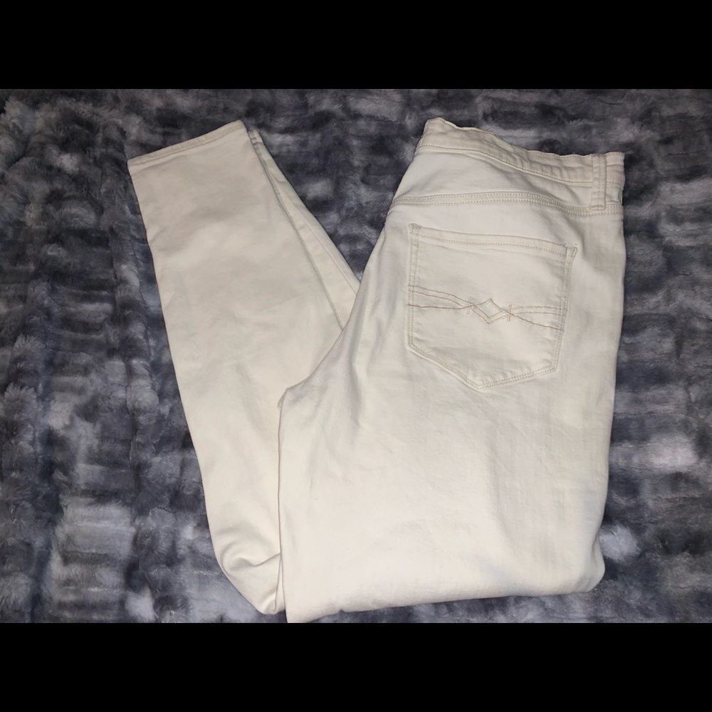 White jeans